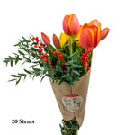 Nature's Bounty- Mixed Tulip Bouquet