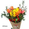 Nature's Bounty- Mixed Tulip Bouquet